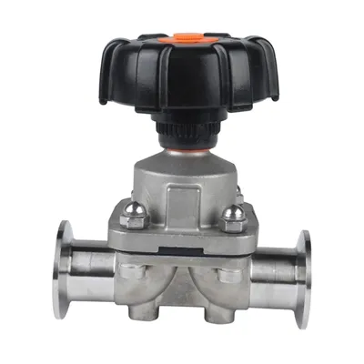 Manuálna prevádzka membránového ventilu